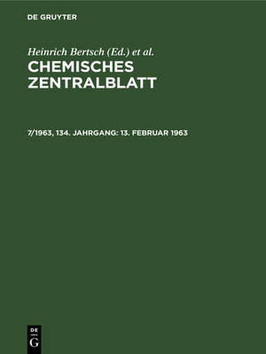 cover image of 13. Februar 1963